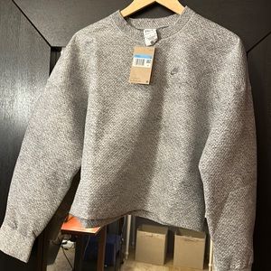 NEW with Tags Nike Tech Pack Therma-Fit Gray Crop Sweatshirt